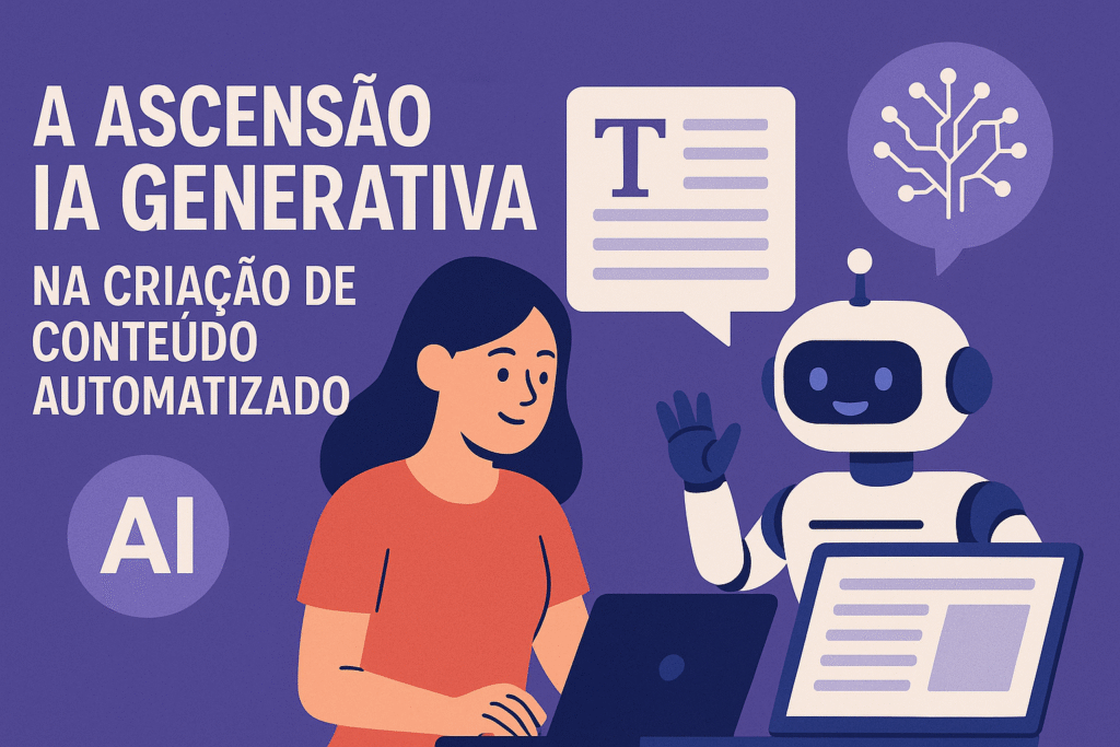 IA generativa na criação de conteúdo automatizado